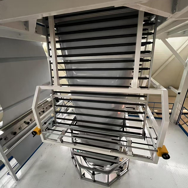 First five layer blown film machine in South Korea