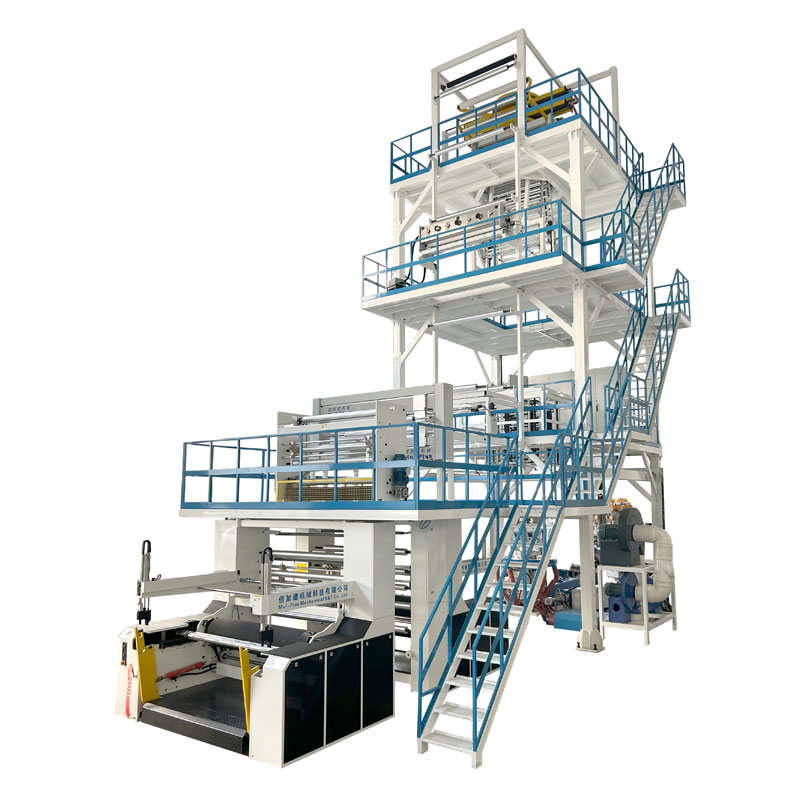 three layer ldpe blown film machine